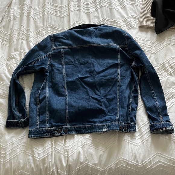 Jack & Jones Distressed Jean Jacket - Picture 2 of 3